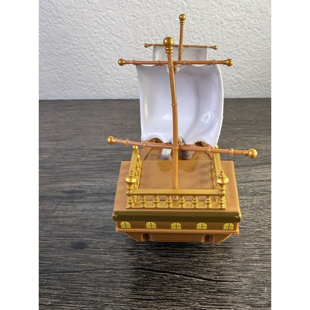 Disney Parks Pirates of the Caribbean Mickey Pullback Pirate Ship toy - Picture 9 of 11